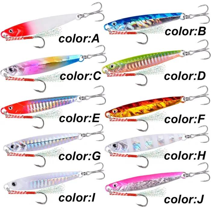 1 pièces mince métal gabarit leurre coulée cuillère 7G 10G 14G 17G 21G 28G 40G 60G appât artificiel
