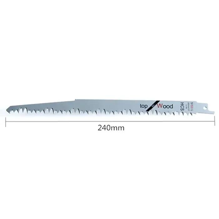 Scie alternative HCS S1531L, courbe de coupe, scie à métaux, accessoires pour outils électriques, bo