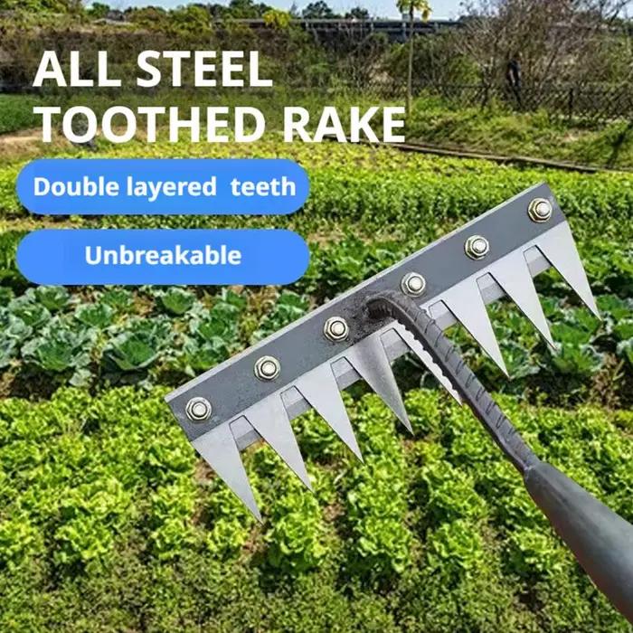 Houe de jardin 5/6/7/8, outil de désherbage, creuser des légumes sauvages, désherbage, ameublissement du sol, outils agricoles, accessoires de râteau Menggang