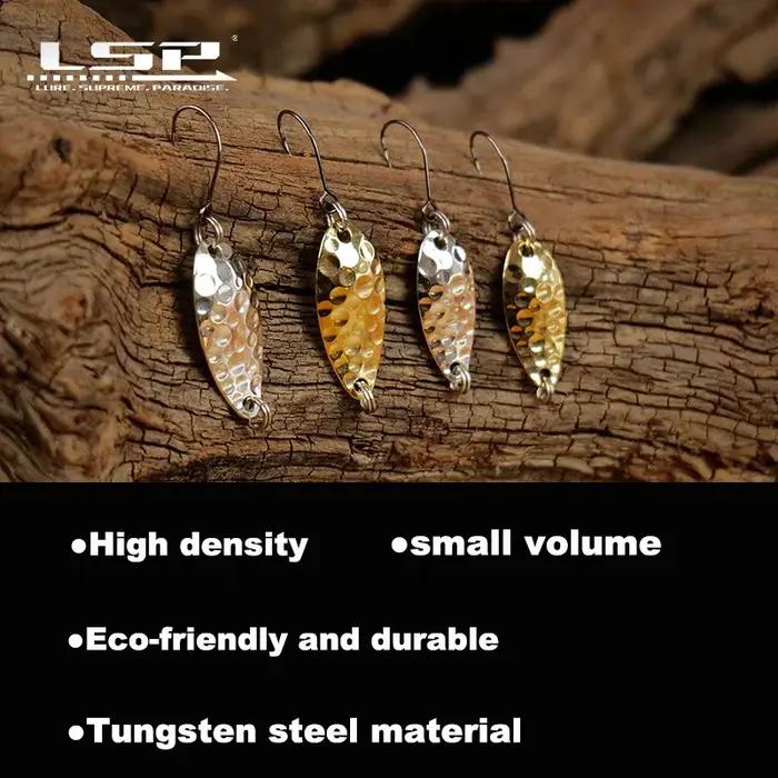 Leurres métal sequin LSP 1.8g à 5.3g pour bar - Paillettes artificielles dures pour pêche carnassier
