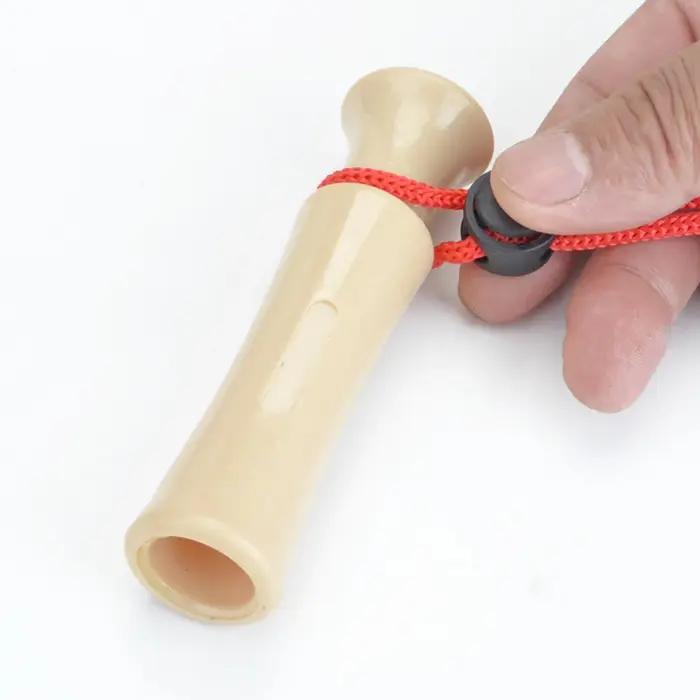 Sifflet appel canard ABS pour chasse au gibier d'eau - leurre sonore réaliste pour oies et faisans