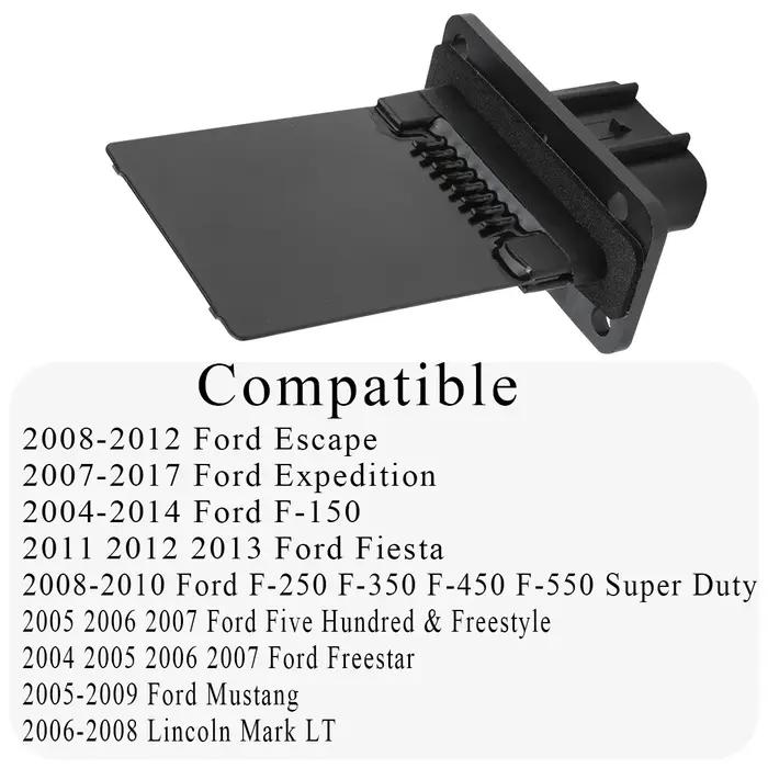 Résistance de moteur de ventilateur de la CAHT pour Ford F-150 250 350 450 Expédition Fi.C. YH-1715