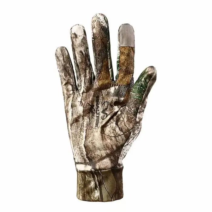 Gants camouflage chasse tactiques élastiques écran tactile tir pêche antidérapants doigts complets