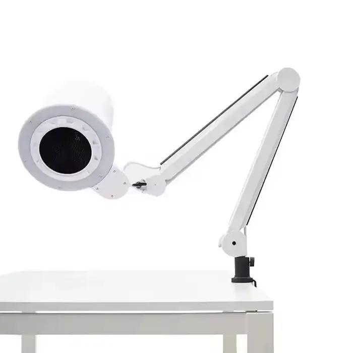 Lampe sans ombre + collecteur de poussière d'ongles 2 en 1 - Produit OEM professionnel 4Blanc pour s