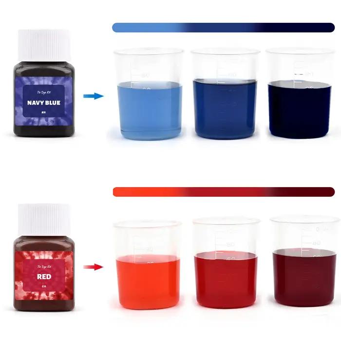 30ml poudre colorant tissu colorants Textile teinture vêtement cravate