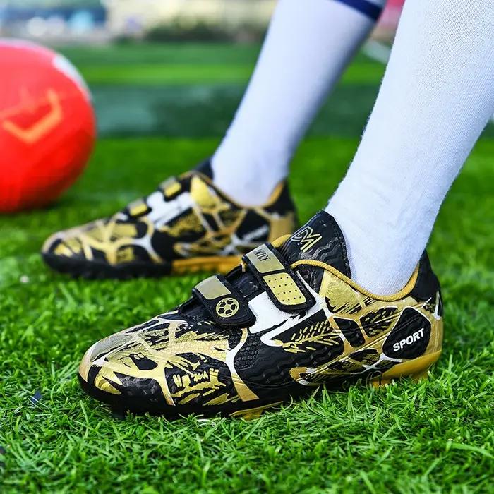 Chaussures de football bon marché pour enfants, chaussures d'entraînement pour garçons et filles, ba