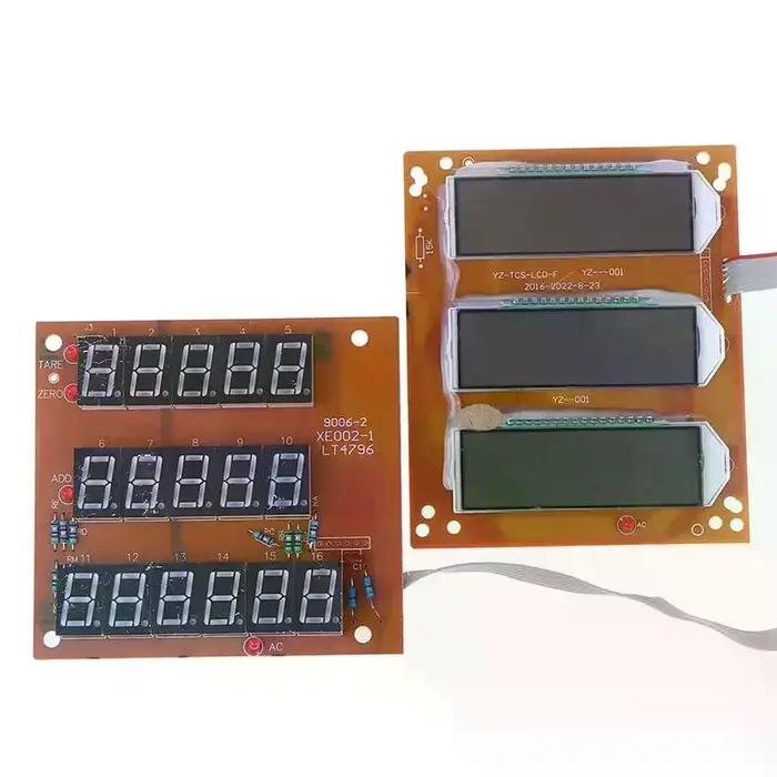 Balance électronique LCD LED exceptionnelle ; Écran numérique à plateforme avec circuit intégré.