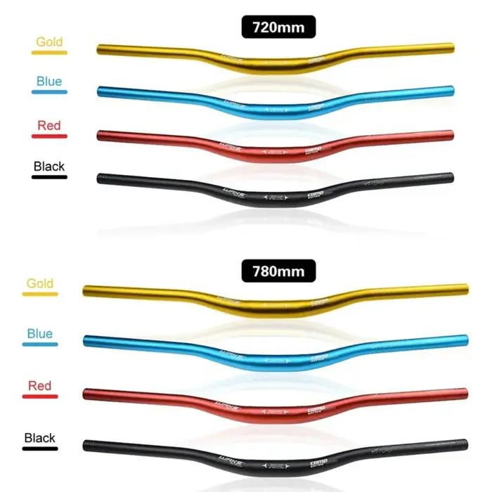 Guidon de vélo VTT, accessoires de guidon de vélo en alliage d'aluminium, taille de poignée 31.8*720