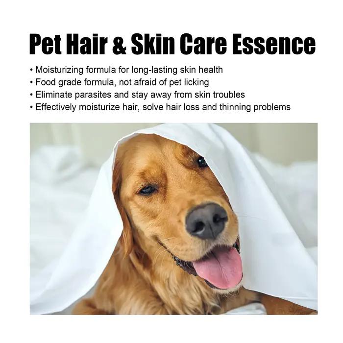 Essence de soin pour la peau des animaux de compagnie