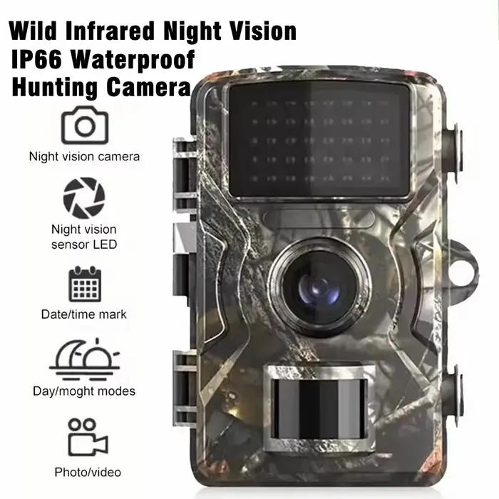 Caméra de chasse 16MP 1080P 940nm infrarouge vision nocturne détection de mouvement