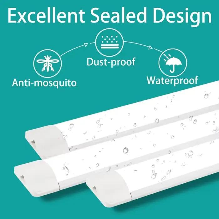 Tube lumineux Led résistant à l'humidité 50/30cm, lumières de cuisine 20W 10W 6W, éclairage d'armoir