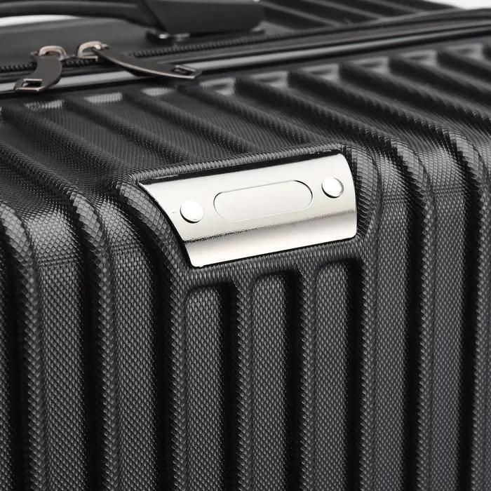 Ensemble de 3 valises rigides à roulettes, valise cabine à roulettes, ensemble de valises de voyage,