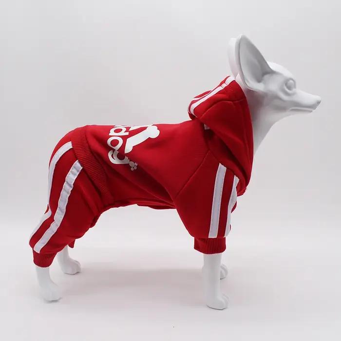 Combinaison de sport pour chien de petite taille - Vêtements charmants pour animaux de compagnie pou