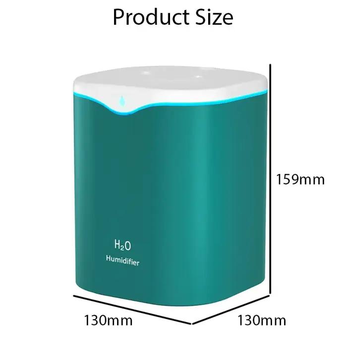 Humidificateur d'air USB 2000ML, Double Port de pulvérisation, huile essentielle, aromathérapie, bru
