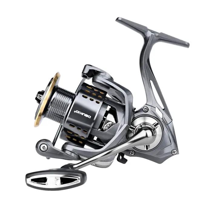 DEUKIO moulinet de pêche Spinning série 2000-7000 ultraléger traînée maximale 15kg moulinet de Surfc