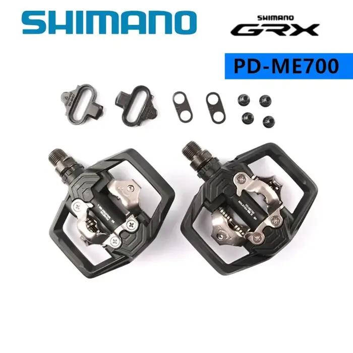SHIMANO GRX PD ME700 SPD Trail pédale Stable réglable pour Enduro vtt VTT vélo noir avec Surface large 11 vitesses