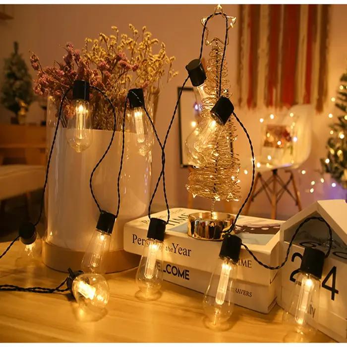 10/20/38 ampoules LED chaîne solaire fée lumières étanche Patio pour noël en plein air fête décor la