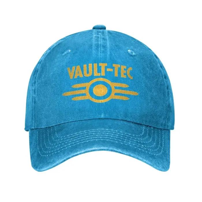 Vault Tec Logo Fallouted Game Sun Casquette de baseball Unisex-Adolescents Design Hip Hop Chapeau Ét