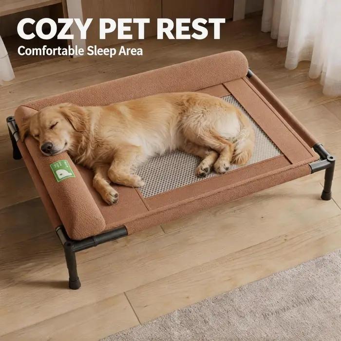 Lit rafraîchissant surélevé pour chien