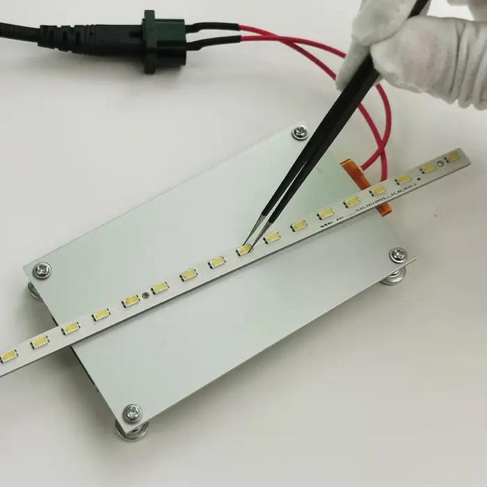 Plaque chauffante PTC 550W, plaque fendue en aluminium, pour barre LED BGA, dissolvant de réparation