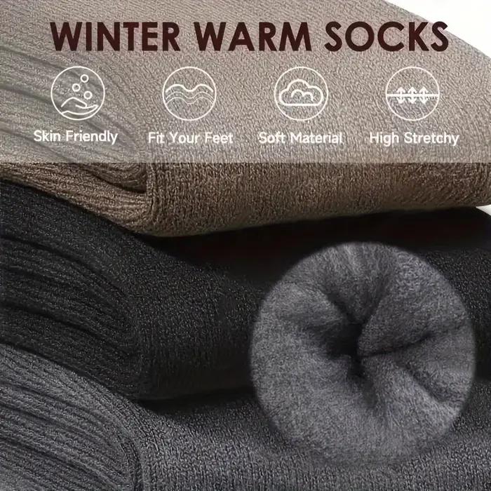 Lot 3 paires chaussettes randonnée chasse renforcées - Isolation thermique hiver