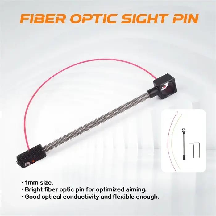 NIKA-Broche de visée à fibre optique, équipement de tir à l'arc