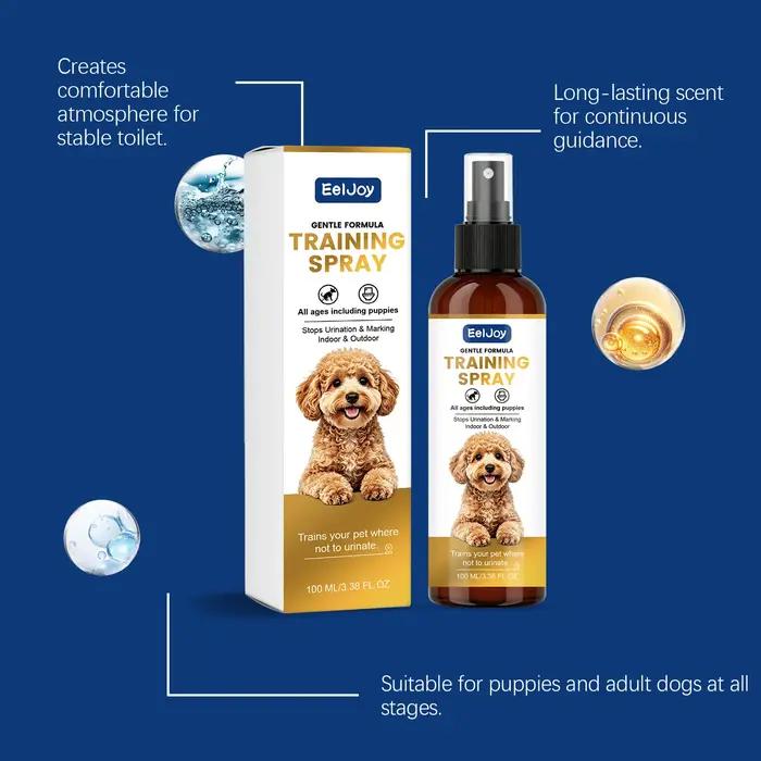 Spray d'apprentissage de la propreté pour chiens