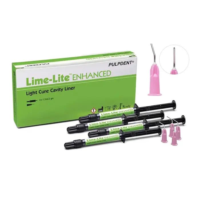 Matériau dentaire Lime Lite, revêtement de Base à polymérisation légère, matériau de classement, trou dentaire, Baseliner, matériau d'hydroxyde de Calcium à polymérisation légère