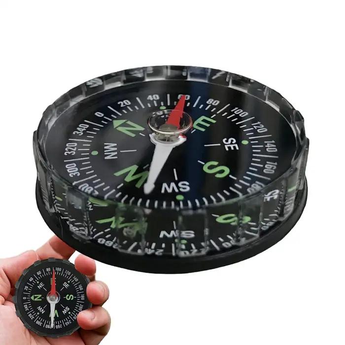 Boussole de camping imperméable multifonctionnelle pour la navigation