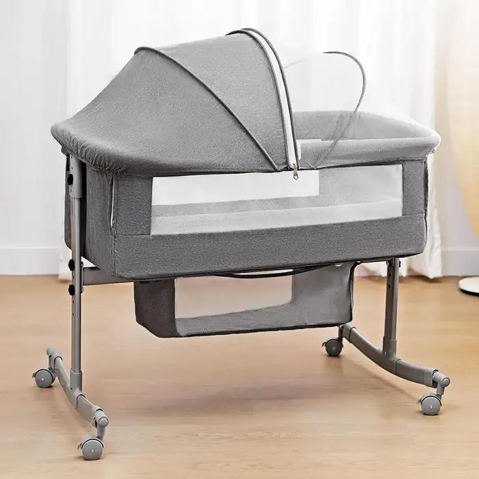 Berceau bébé 3 en 1, lit de chevet