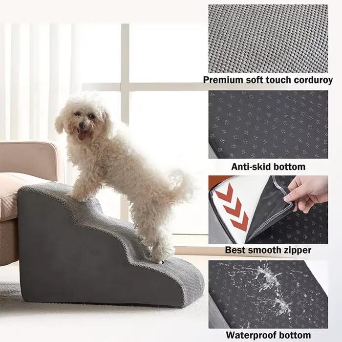 Rampe d'escalier pour chien et chat