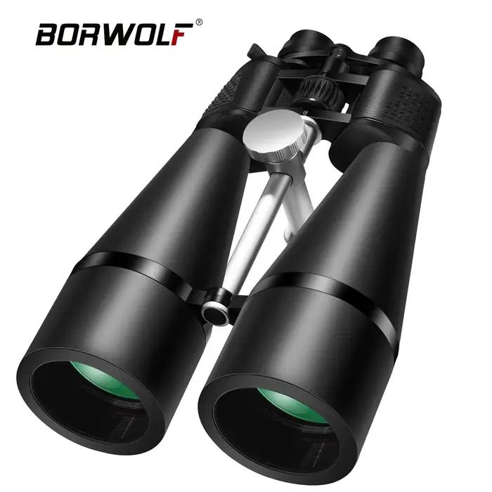 Jumelles BORWOLF 25-75x80 HD étanches militaire pour observation ornithologique randonnée chasse sport