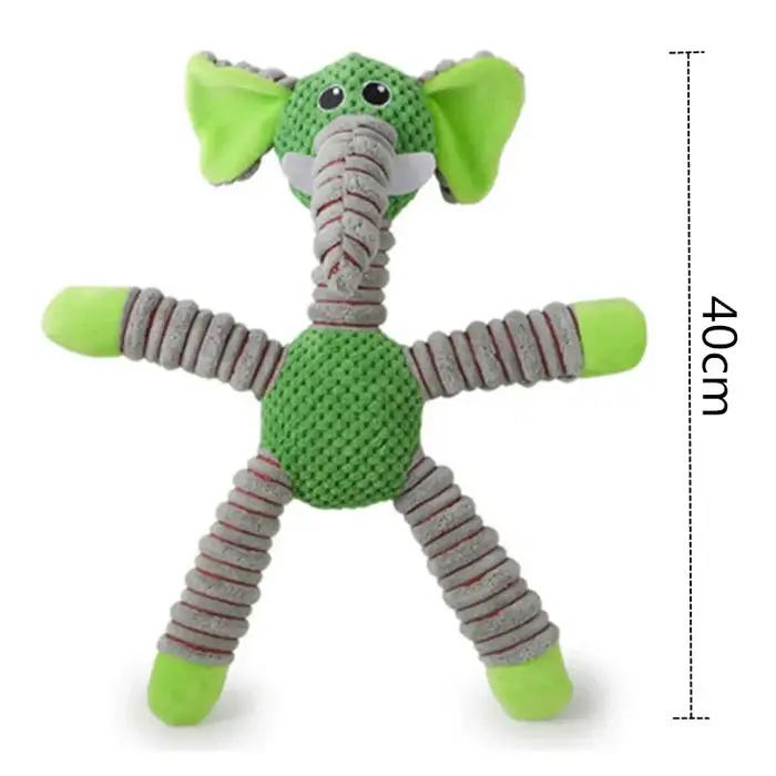 IndeBuckle-Jouet à mâcher en peluche douce pour animaux de compagnie