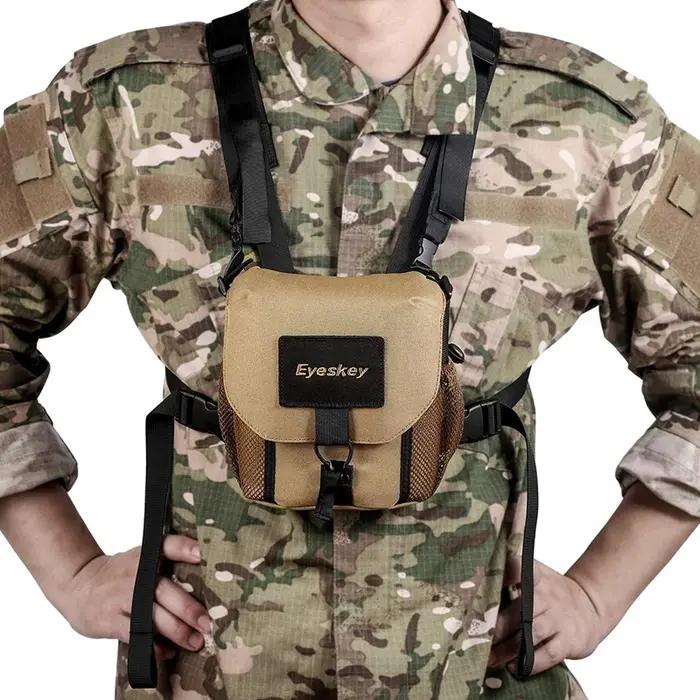 Sac harnais universel pour jumelles Eyeskey - Étui portable pour randonnée et chasse avec sangles