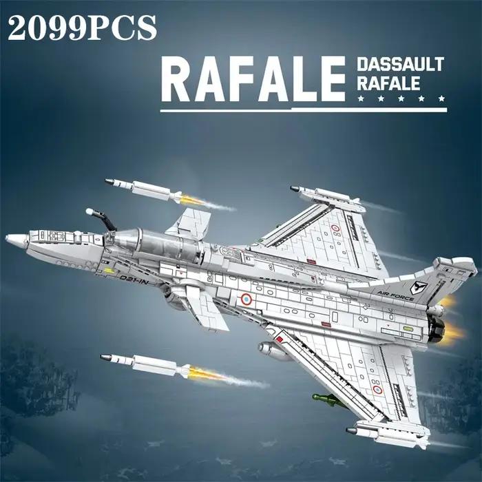 Décennie s de construction de modèle de chasseur Rafale