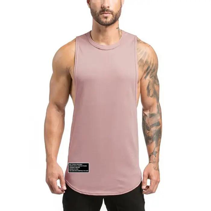 Chemise de sport en coton pour homme, vêtements de fitness, de marque, précieux, pour musculation, r