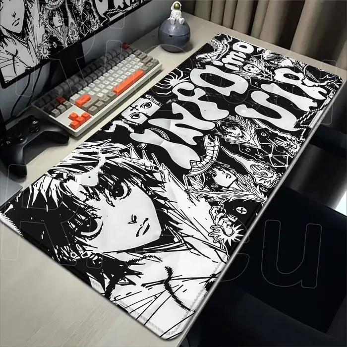 Grand tapis de souris HD XXL h-hunter x hunter Anime 30x60cm, tapis de souris de jeu pour ordinateur portable de bureau, tapis de bureau antidérapant, accessoires PC
