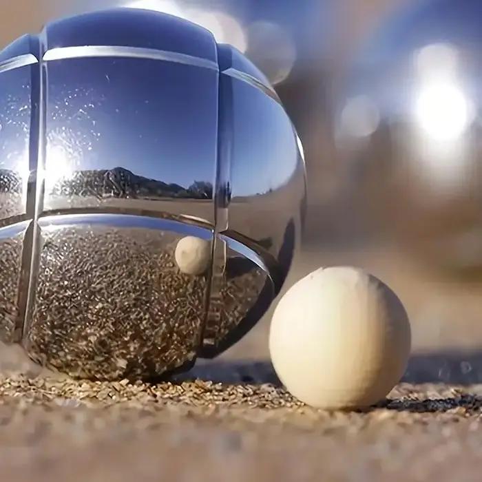 Ensemble de boules de pétanque en métal 3/6/8 pièces pour la plage