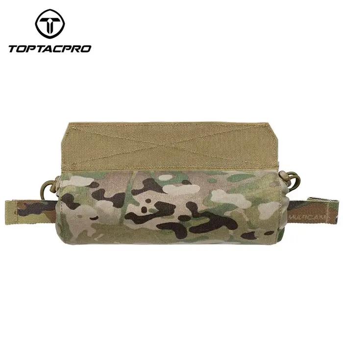TOPTACPRO pochette médicale tactique rouleau 1 pochette EDC pour traumatismes IFAK trousse de premie