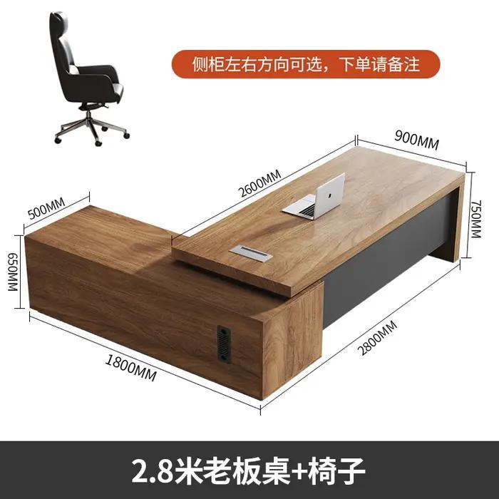 Bureau d'étude en bois, organisateurs d'ordinateur modernes, rangement, bureau bon marché, relaxant, Mesa Ordenador, meubles permettant de gagner de l'espace