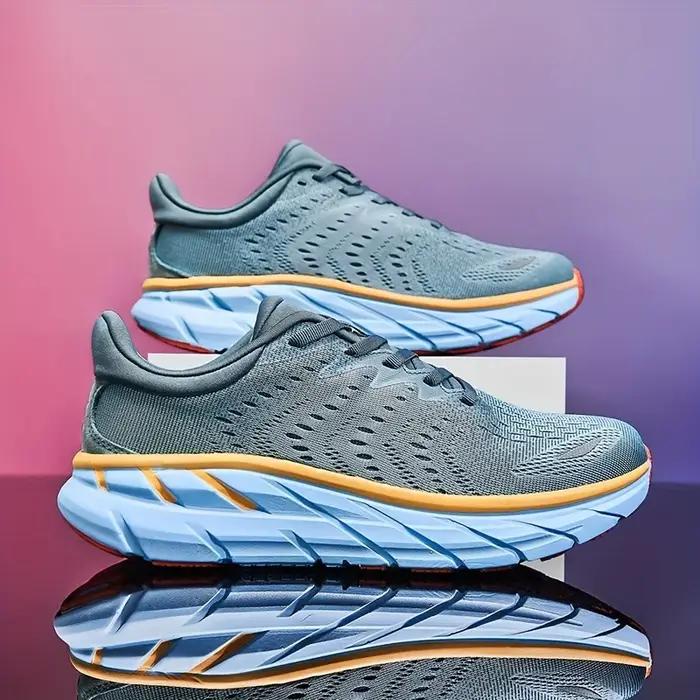 Chaussures de course à coussin pour homme et femme, baskets de jogging modernes et stables pour sport de plein air et courses marathon