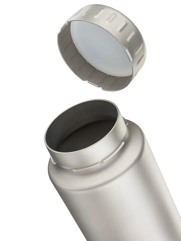Pamono-Bouteille en Titane Ti3036 avec Bouchon de Type Baïonnette Étanche, Rapide et Sécurisé-40.6 f