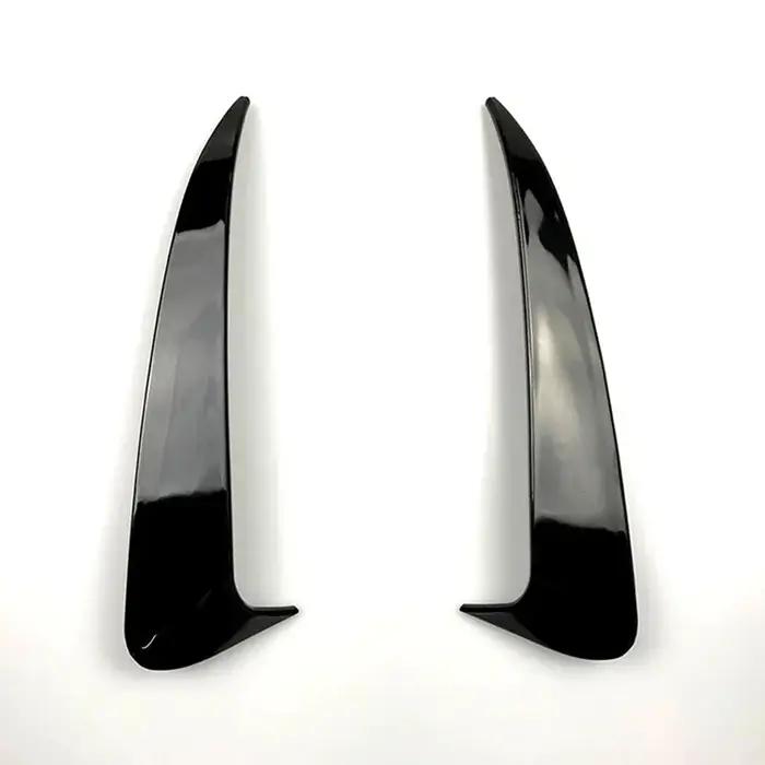 Couvercle de ventilation pour pare-choc arrière, aspect Fiber de carbone, pour Benz classe C W205 C4