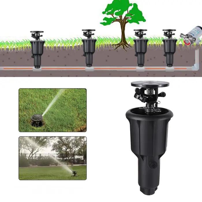 25 ° ~360 ° Arroseurs réglables 1/2 "3/4" filetage femelle Pop Up bascule arroseur rotatif pelouse