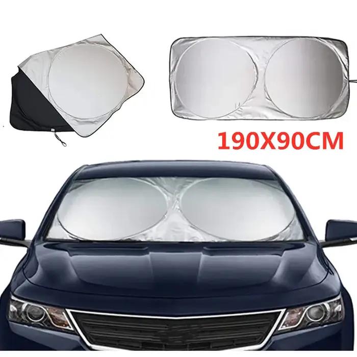 190x90CM universel Protection UV bouclier avant arrière voiture fenêtre pare-soleil pare-soleil visi