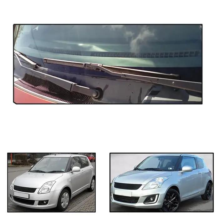 Erick's Wiper-Kit d'essuie-glace avant et arrière pour Suzuki Swift URA back 2004-2010, pare-brise 2