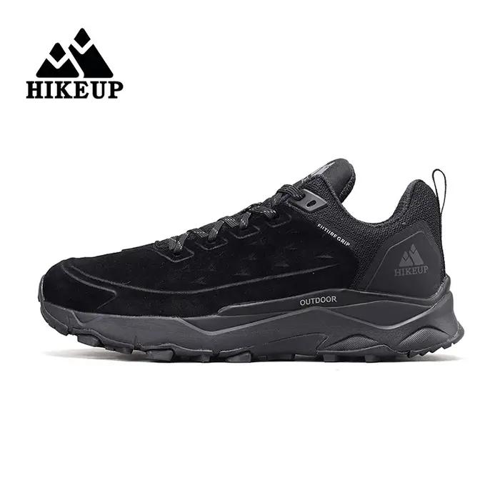 HIKEUP chaussures de randonnée pour hommes Sports de plein air Camping chasse marche chaussure daim