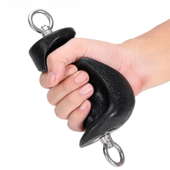 Accessoires de traction pour triceps avec poignée antidérapante pour entraînement en force et musculation en salle de sport et à la maison