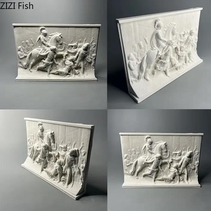 Figurines d'impression stéréoscopiques de guerrier romain