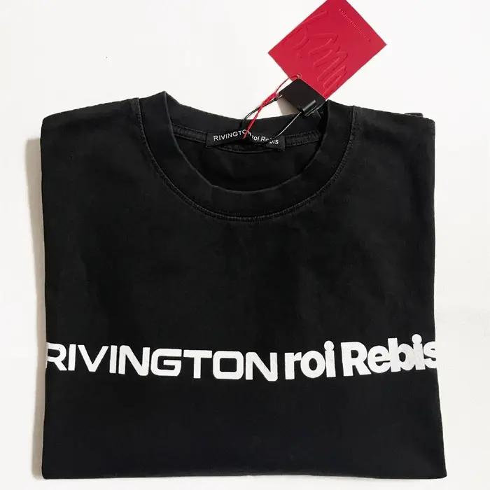 Lavé RRR123 T-shirt hommes femmes de haute qualité surdimensionné 2026ss été Style